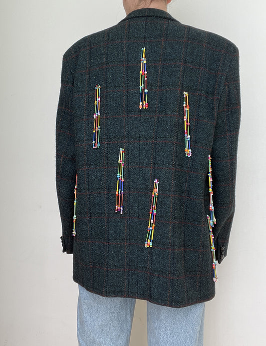 Rainbow  Cowgirl Beaded Blazer link