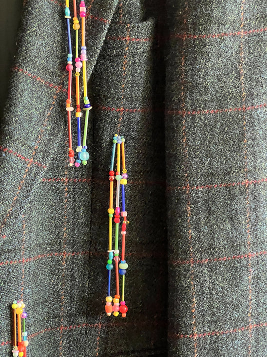 Rainbow  Cowgirl Beaded Blazer link