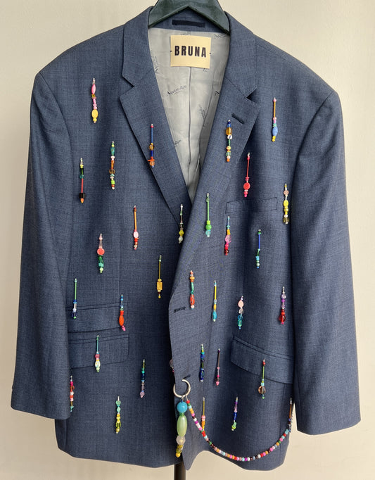 Stone Blue Blazer M/L
